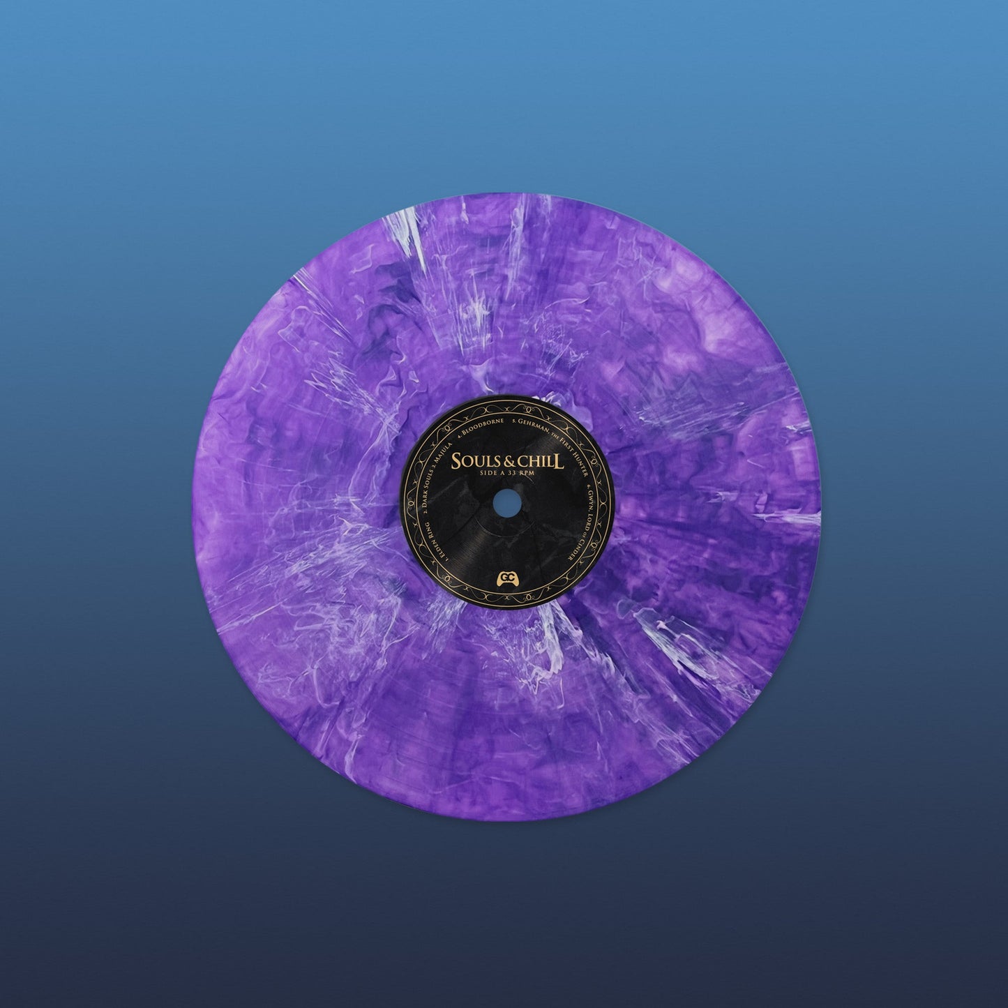 Elden Ring & Dark Souls – Souls & Chill Vinyl Record - Purple Swirl Dark Lo-fi Remixes