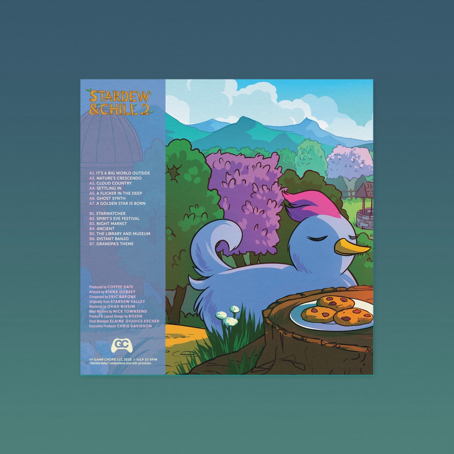 Stardew & Chill 2 ~ Stardew Valley organic lofi cover on vinyl (pre - order) - GameChops