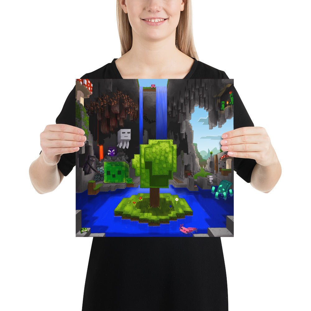 Vibecraft album cover print - GameChops