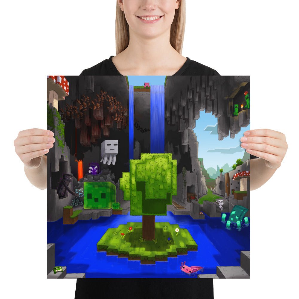 Vibecraft album cover print - GameChops