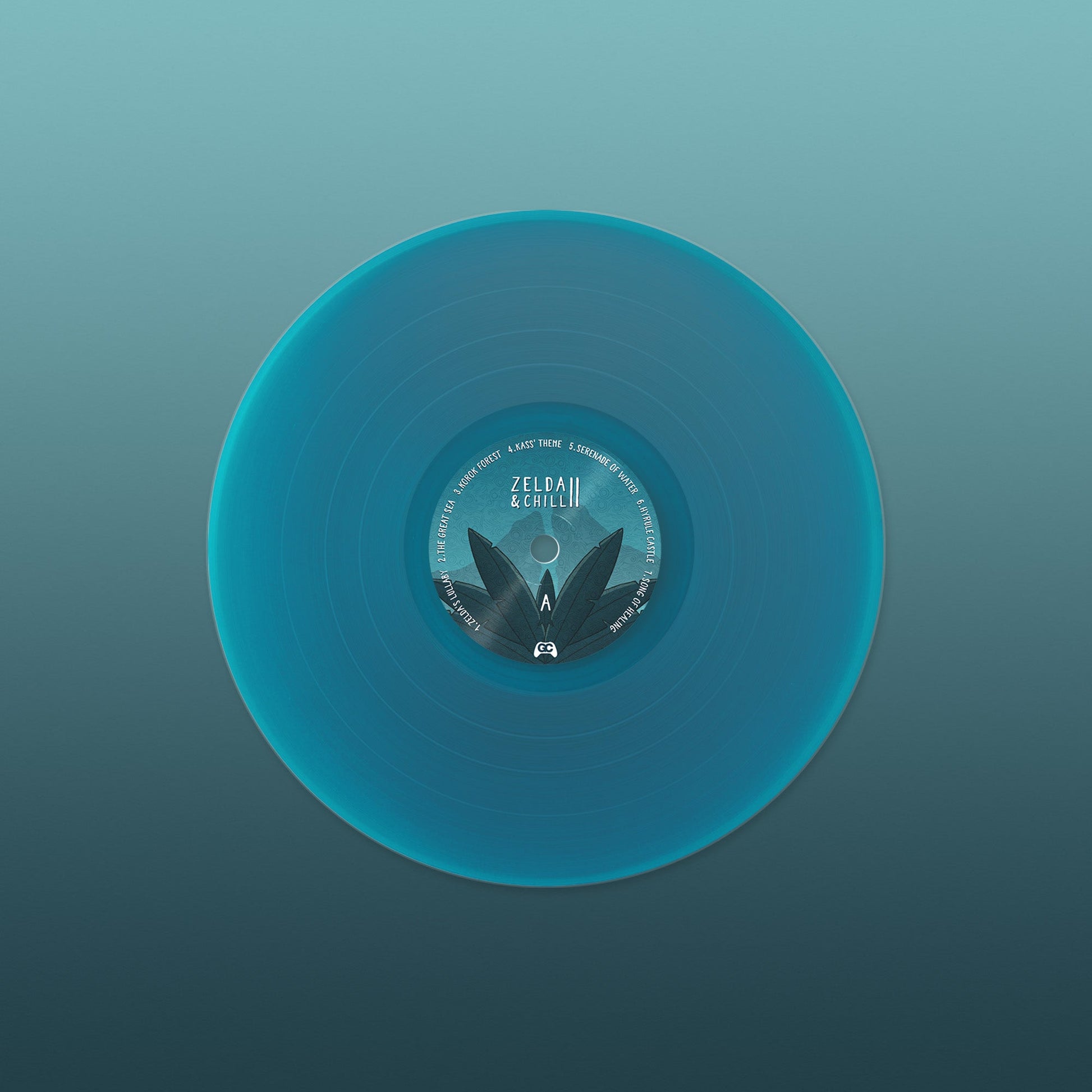 Legend of Zelda – Zelda & Chill II Vinyl Record – Chillhop / Lofi HipHop Beats on clear blue vinyl - Mikel