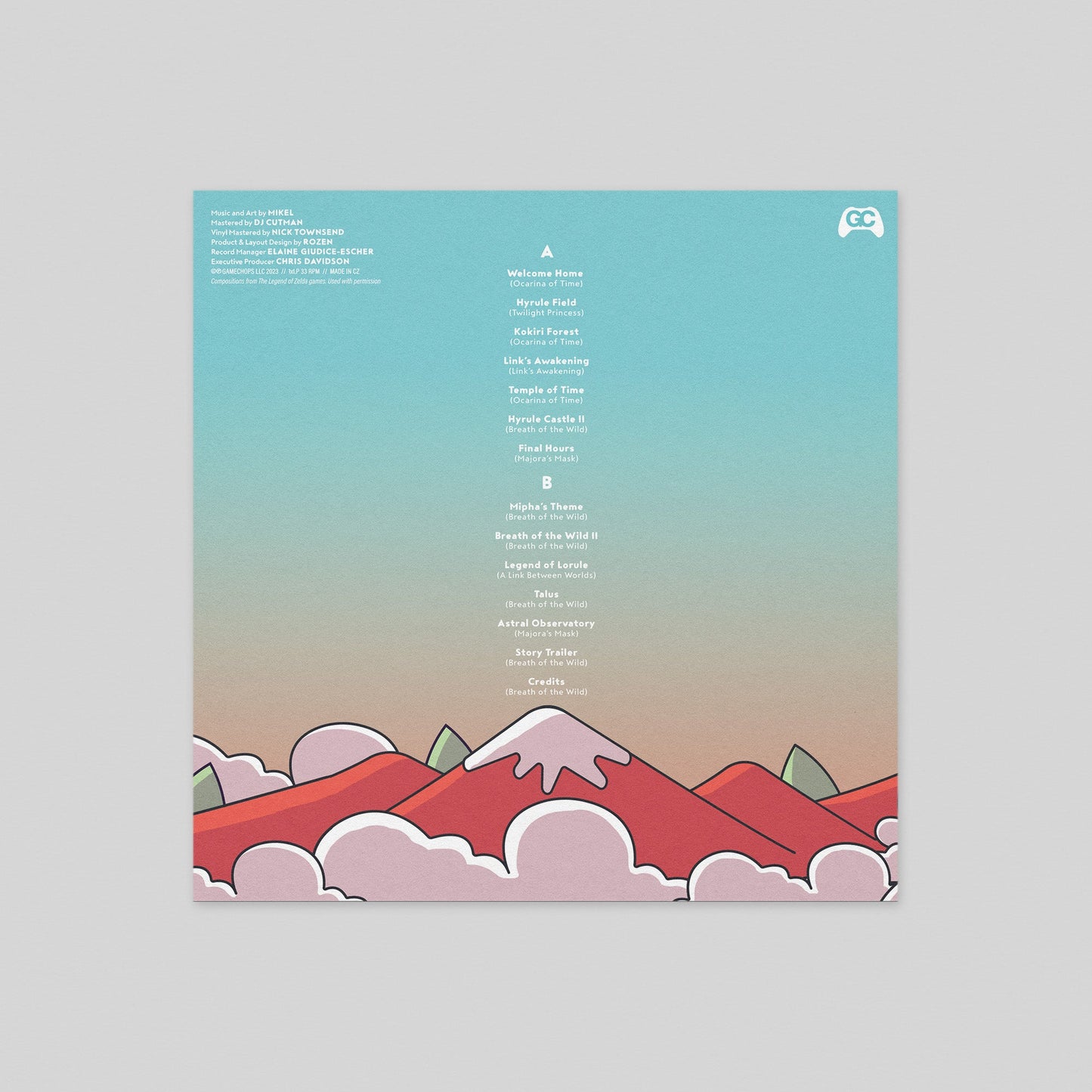 Legend of Zelda – Zelda & Chill III Vinyl Record – Chillhop / Lofi HipHop Beats on frosted vinyl - Mikel