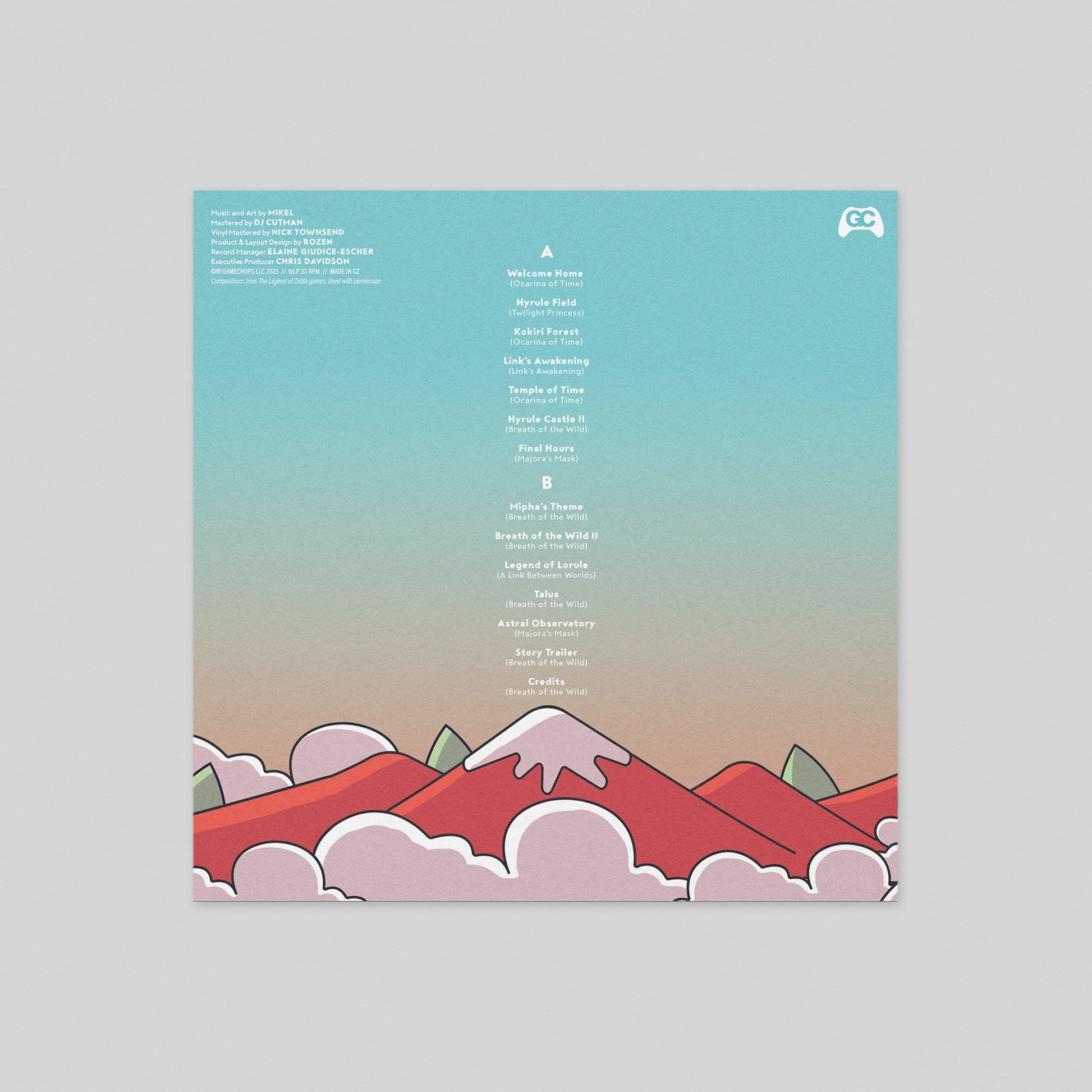 Legend of Zelda – Zelda & Chill III Vinyl Record – Chillhop / Lofi HipHop Beats on frosted vinyl - Mikel