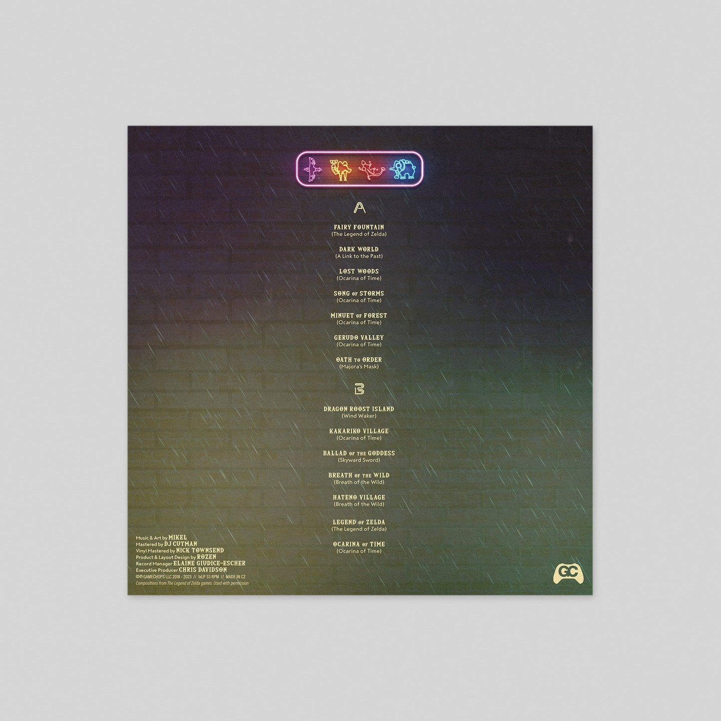 Zelda & Chill Vinyl Record - GameChops