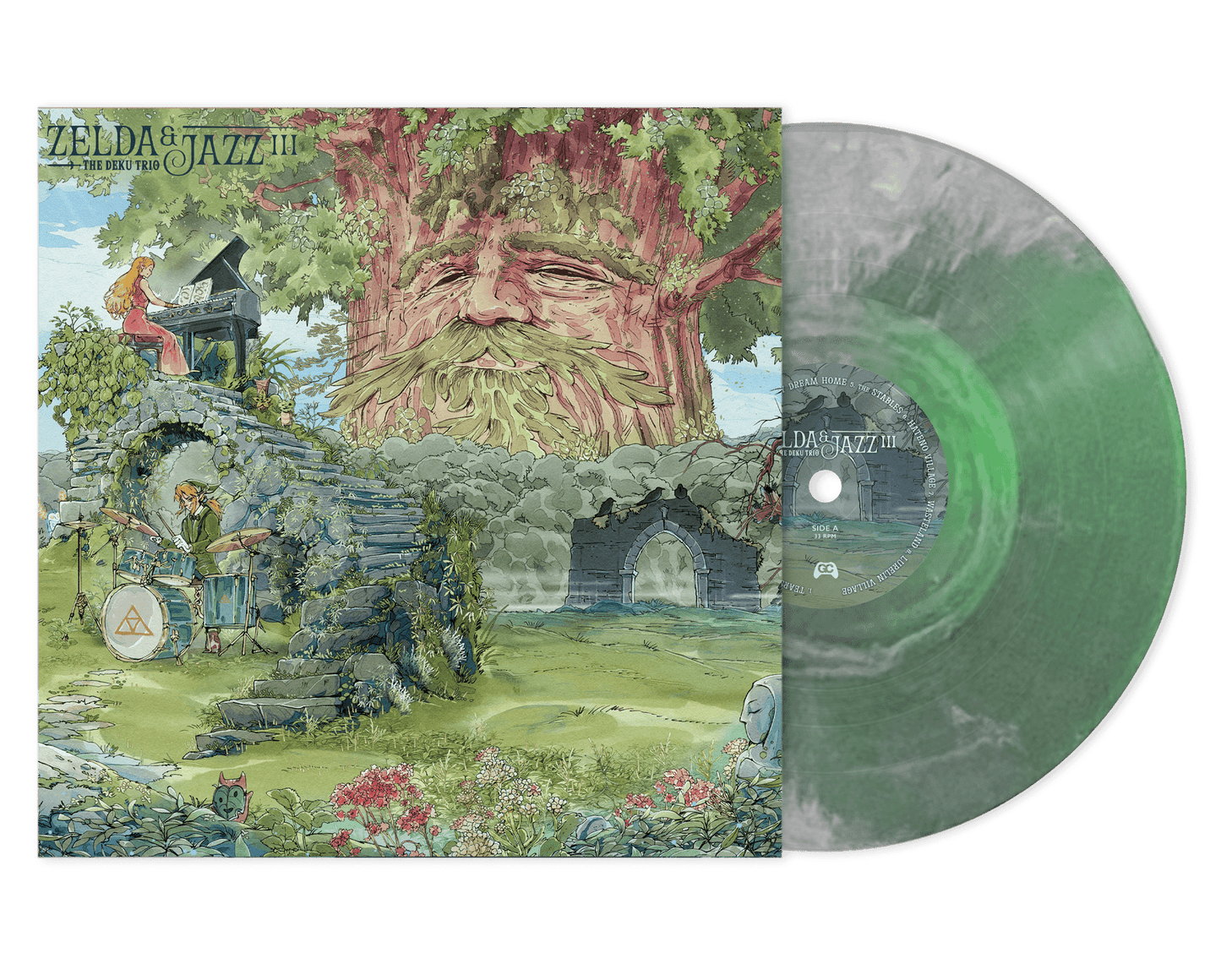 Zelda & Jazz III – Legend of Zelda covers on hand - poured vinyl (pre - order) - GameChops