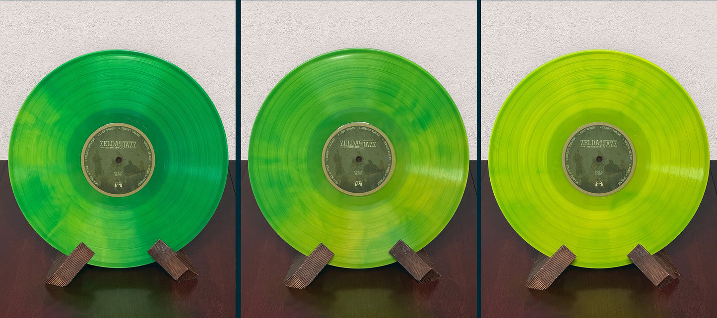 Legend of Zelda – Zelda & Jazz Vinyl – Ocarina of Time Smooth Jazz remixes on Green Marble Vinyl