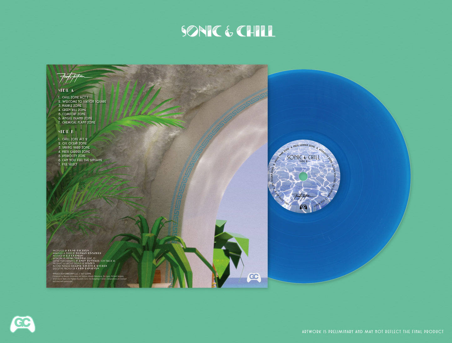 Sonic & Chill Vinyl Record