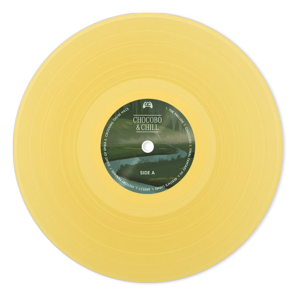 Chocobo & Chill is a  Lofi HipHop Final Fantasy cover album on yellow vinyl