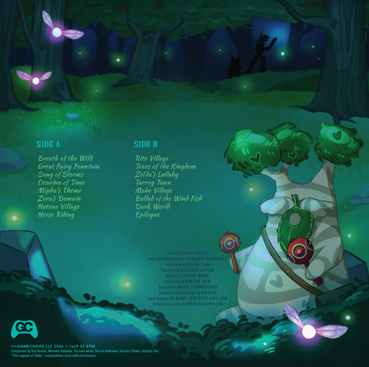 Zelda Classics – Piano, Cello, and Violin on vinyl (pre-order)