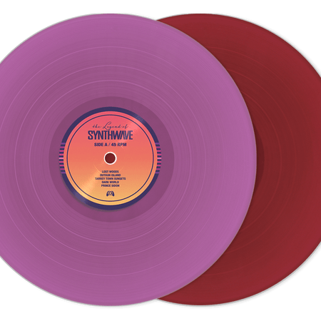 80s synthwave Zelda tribute album on heavyweight colored vinyl 2xLP.