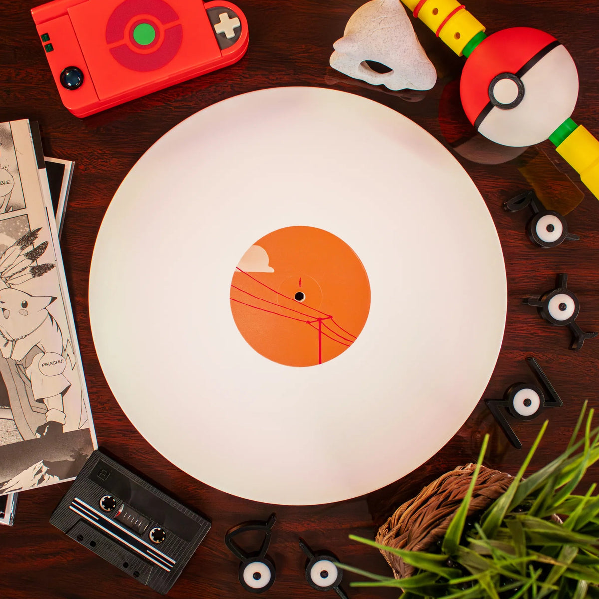Poké & Chill – Pokémon Lofi Hip Hop on White Vinyl (pre-order) - GameChops