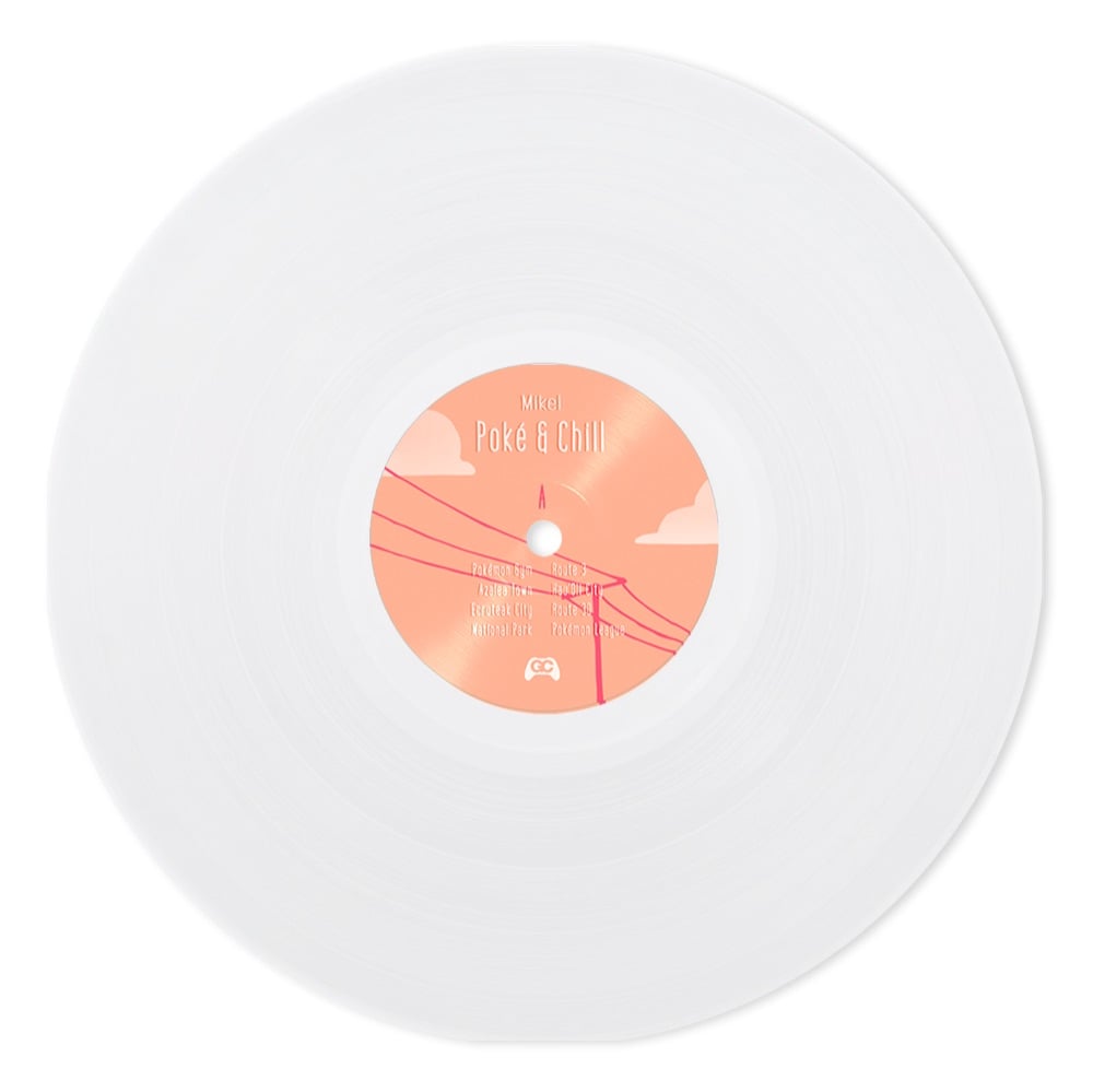 Pokémon – Poké & Chill vinyl Record - Lofi Hiphop / Chillhop Pokémon soundtrack on white vinyl – Mikel
