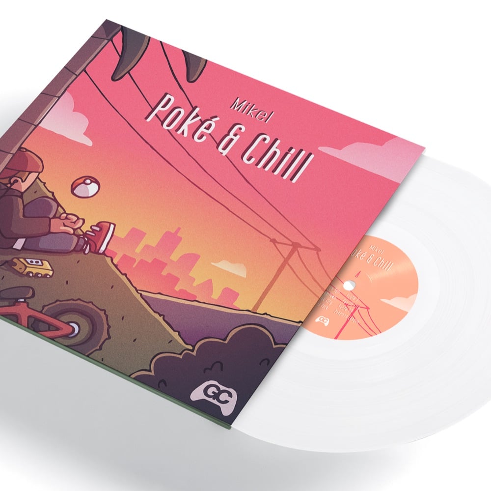 Pokémon – Poké & Chill vinyl Record - Lofi Hiphop / Chillhop Pokémon soundtrack on white vinyl – Mikel