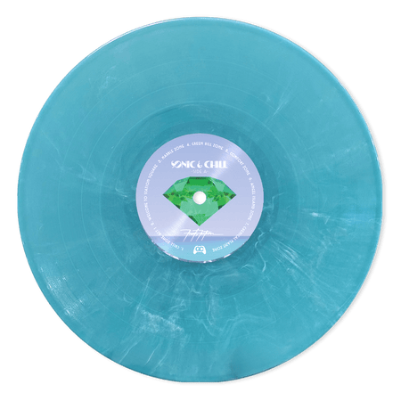 Sonic the Hedgehog remix album Sonic & Chill on limited edition Maui Blue vinyl