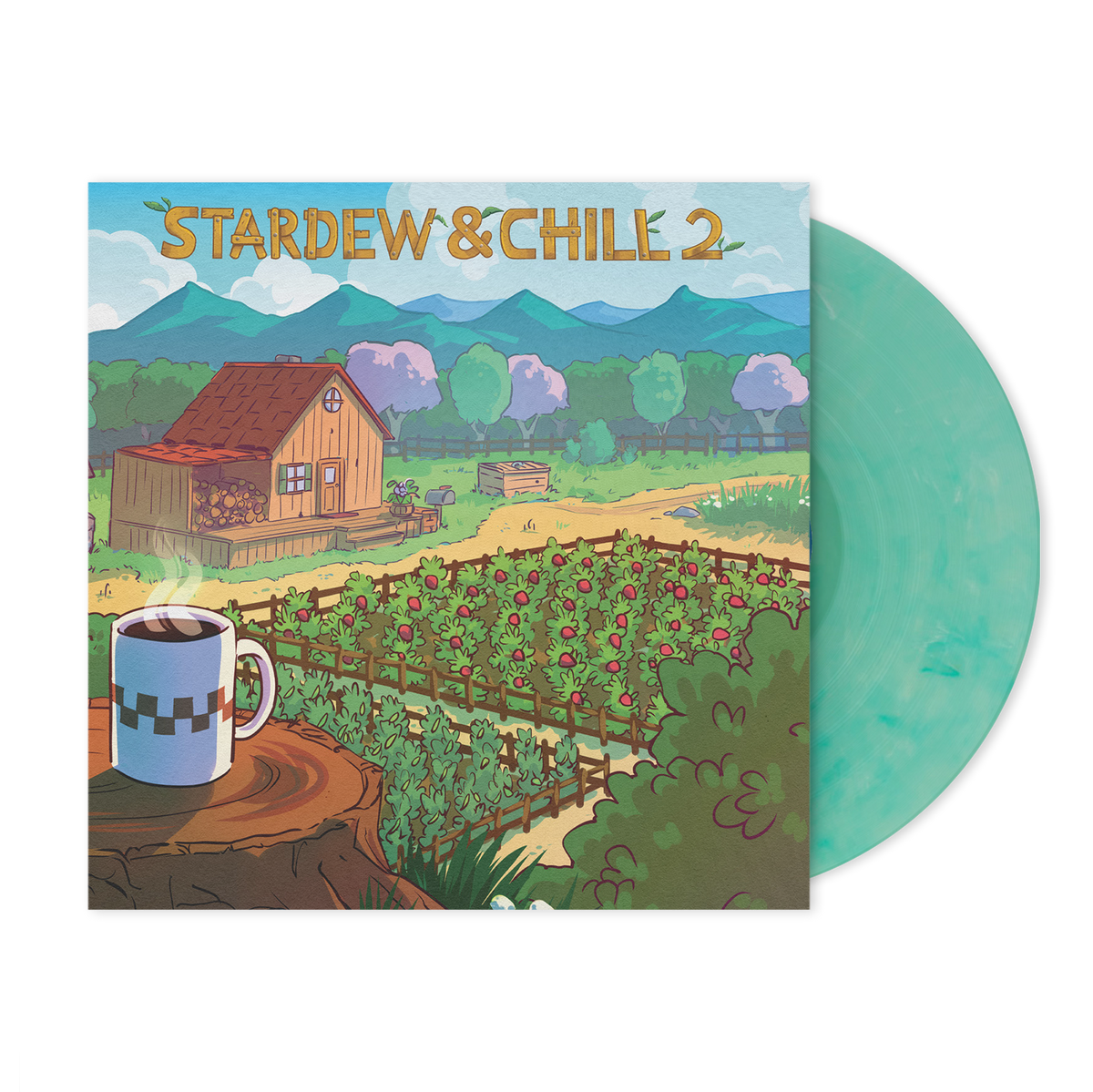 Stardew & Chill 2 ~ Stardew Valley organic lofi cover on vinyl - GameChops