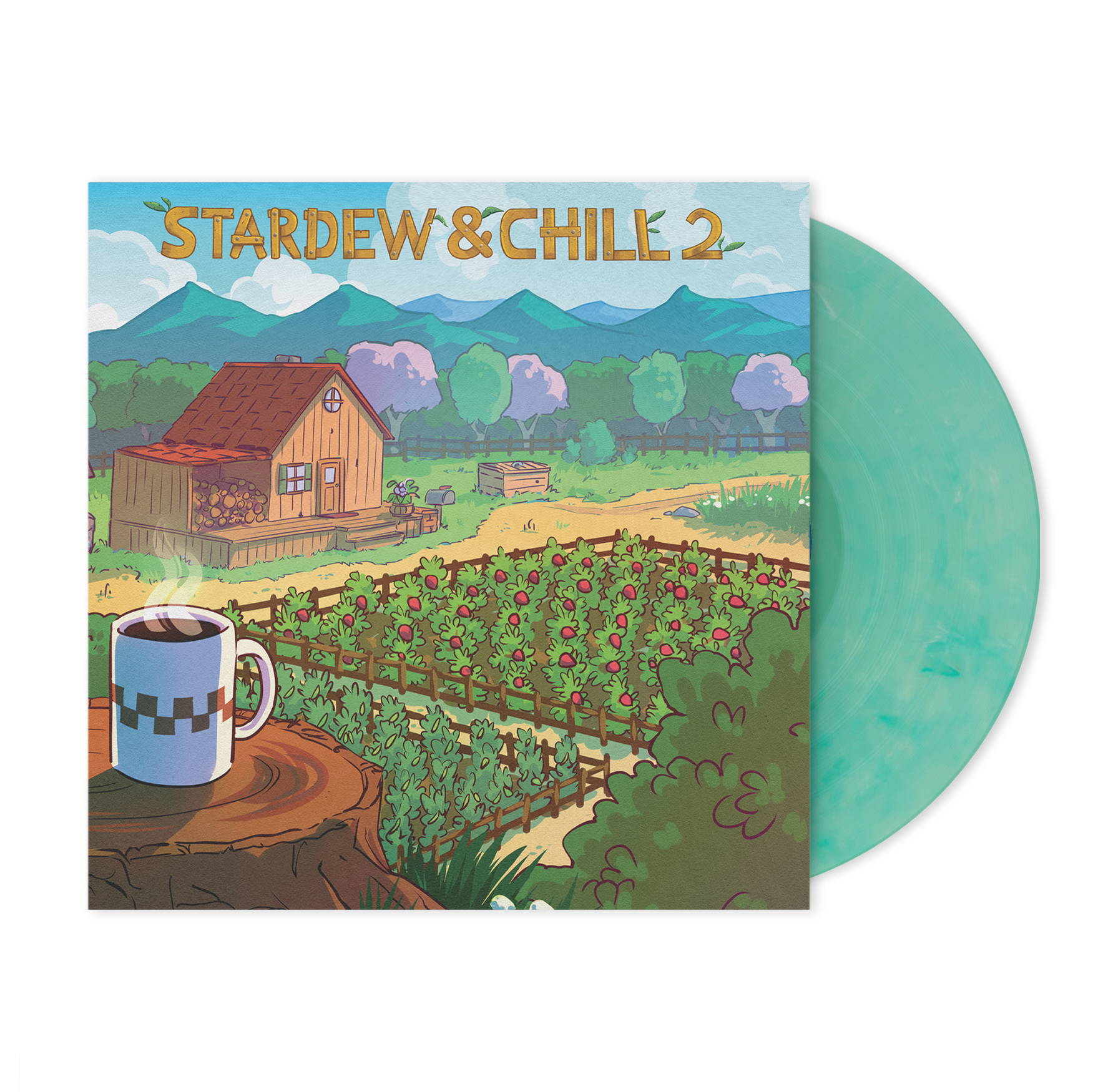 Stardew & Chill 2 ~ Stardew Valley organic lofi cover on vinyl - GameChops