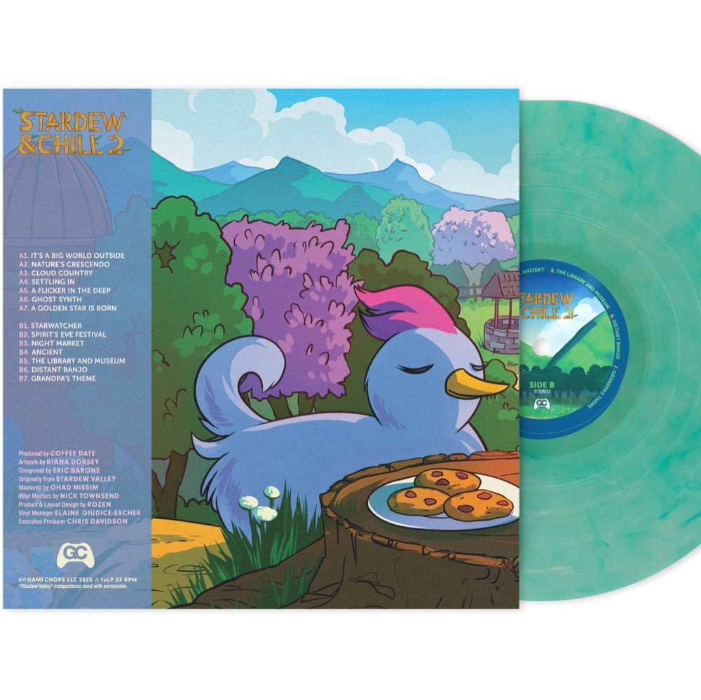 Stardew & Chill 2 ~ Stardew Valley organic lofi cover on vinyl - GameChops