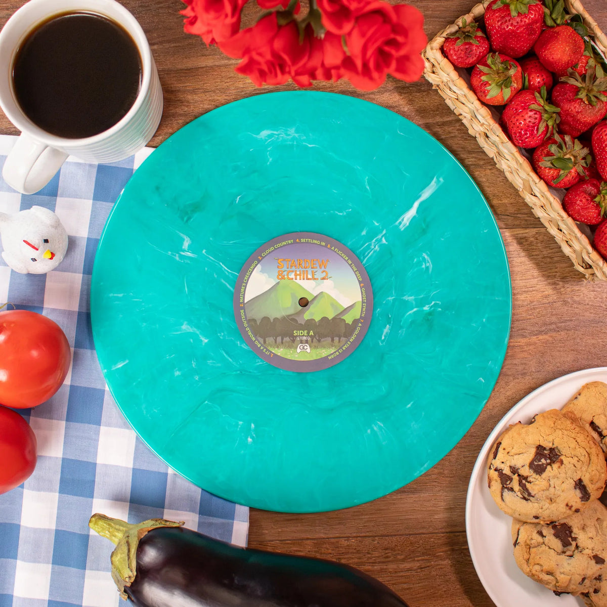 Stardew & Chill 2 ~ Stardew Valley organic lofi cover on vinyl - GameChops