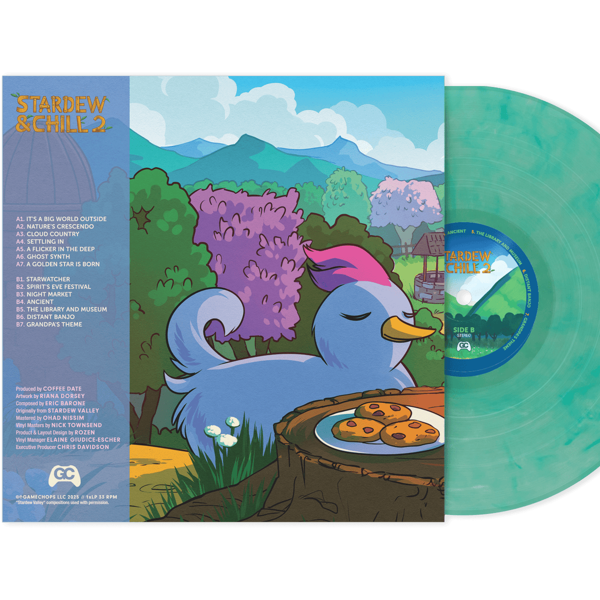 Stardew & Chill 2 ~ Stardew Valley organic lofi cover on vinyl - GameChops