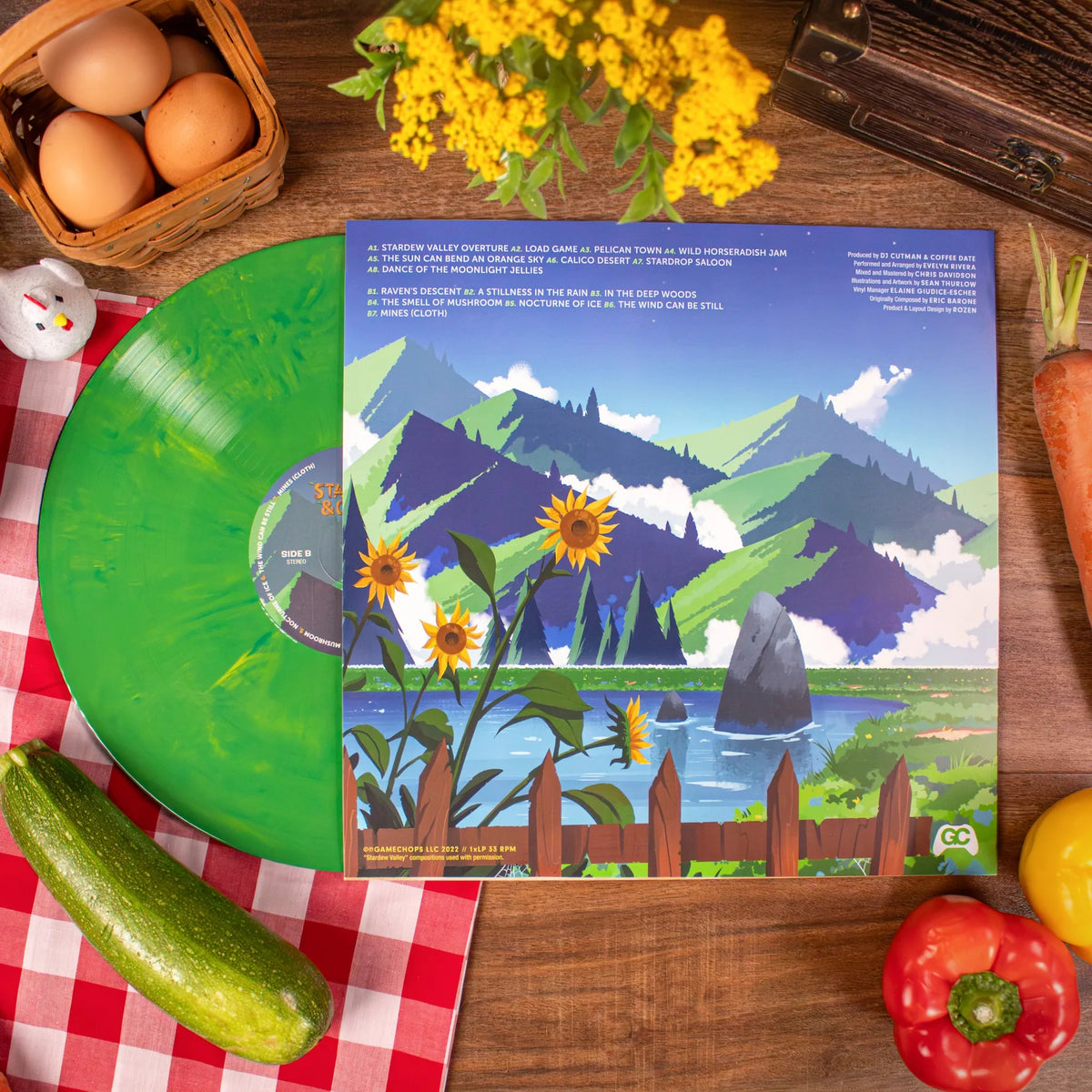 Stardew & Chill – Stardew Valley Vinyl Record (Lofi)