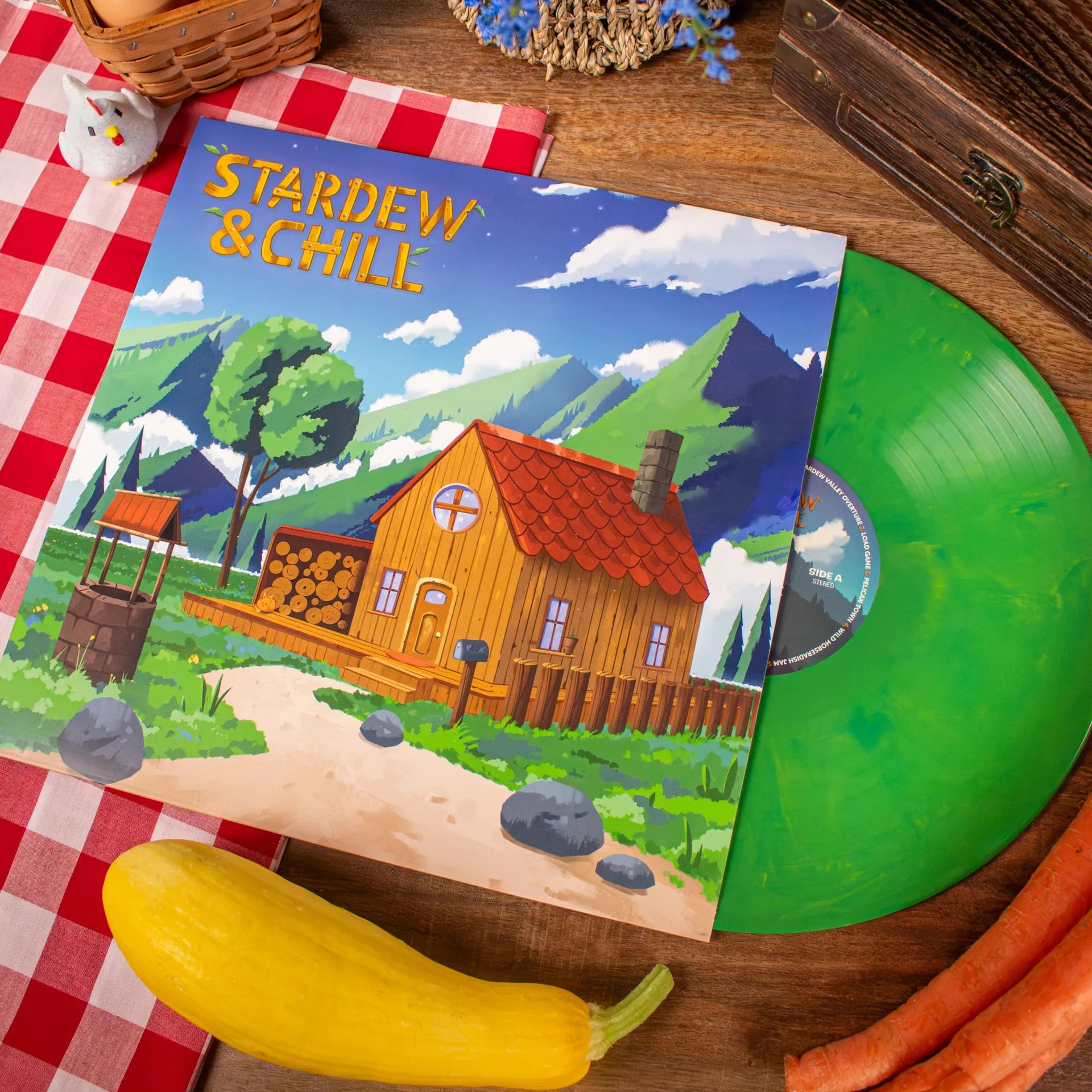 Stardew & Chill – Stardew Valley Vinyl Record (Lofi)