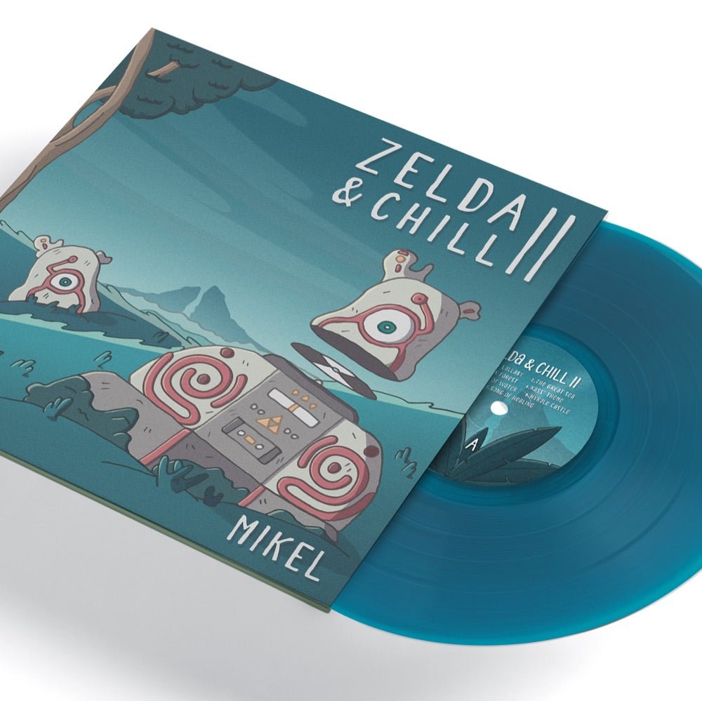 GOD BREATH こころのへいわ。 CD Zelda & Chill II – Chill Lofi on Mellow Blue Vinyl Record