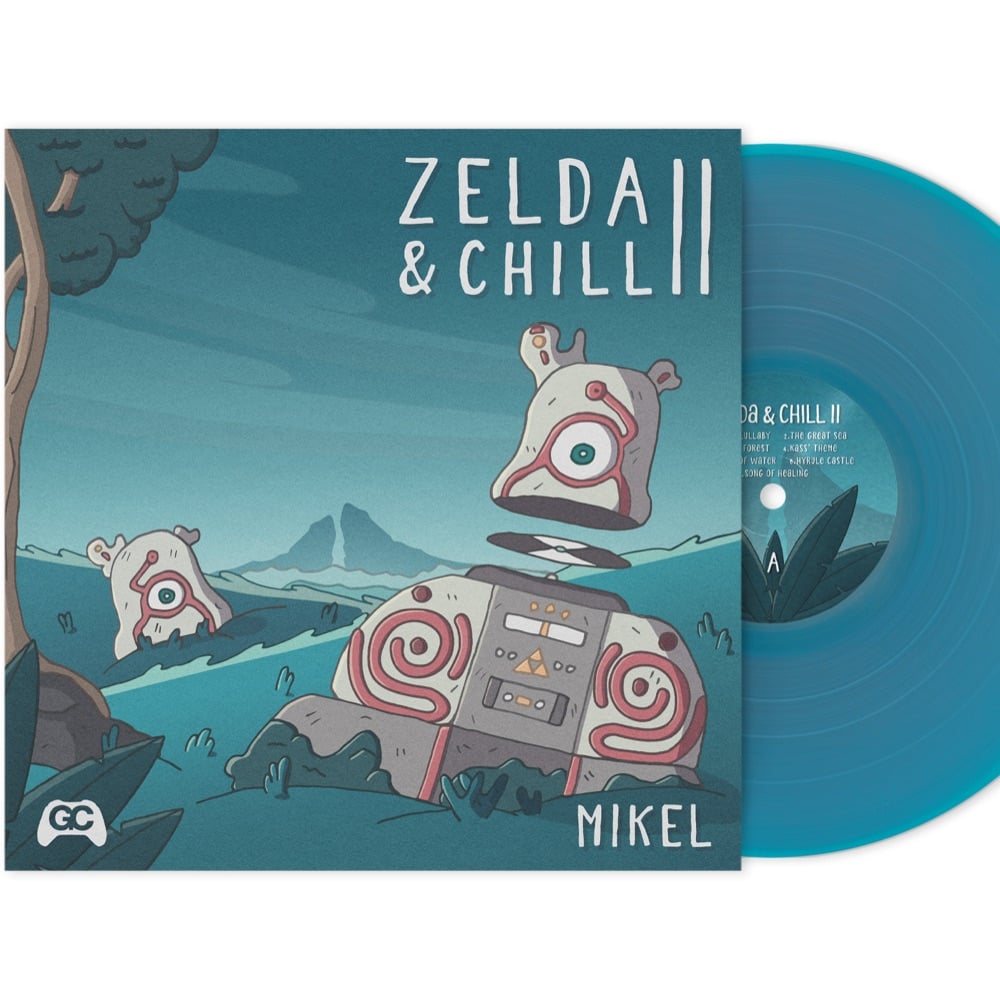 Legend of Zelda – Zelda & Chill II Vinyl Record – Chillhop / Lofi HipHop Beats on clear blue vinyl - Mikel