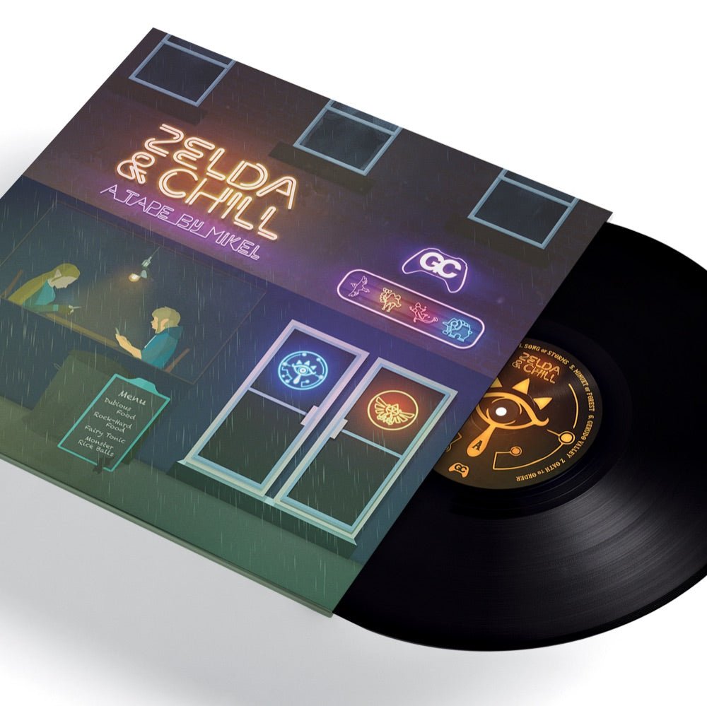 Legend of Zelda – Zelda & Chill Vinyl Record – Chillhop / Lofi HipHop Beats on vinyl - Mikel