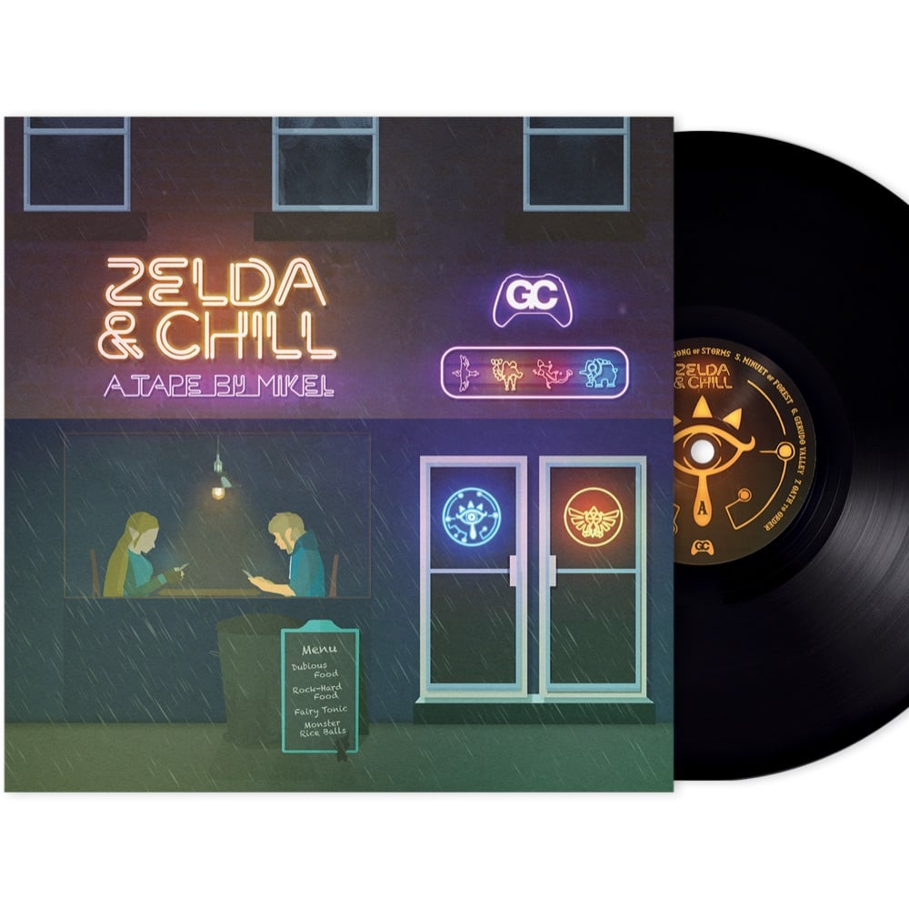 Legend of Zelda – Zelda & Chill Vinyl Record – Chillhop / Lofi HipHop Beats on vinyl - Mikel