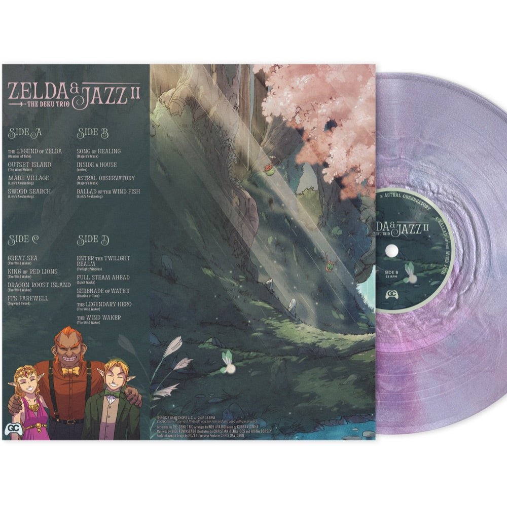 Zelda & Jazz II – Smooth Jazz Legend of Zelda Double LP