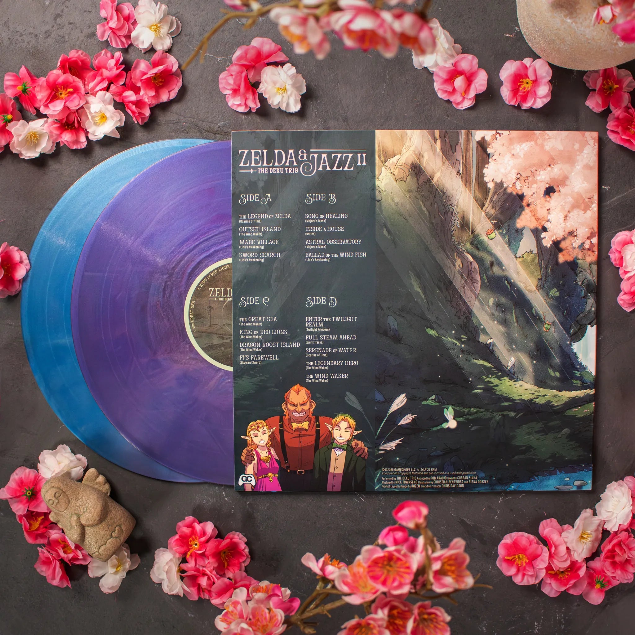 Zelda & Jazz II – Smooth Jazz Legend of Zelda Double LP - GameChops