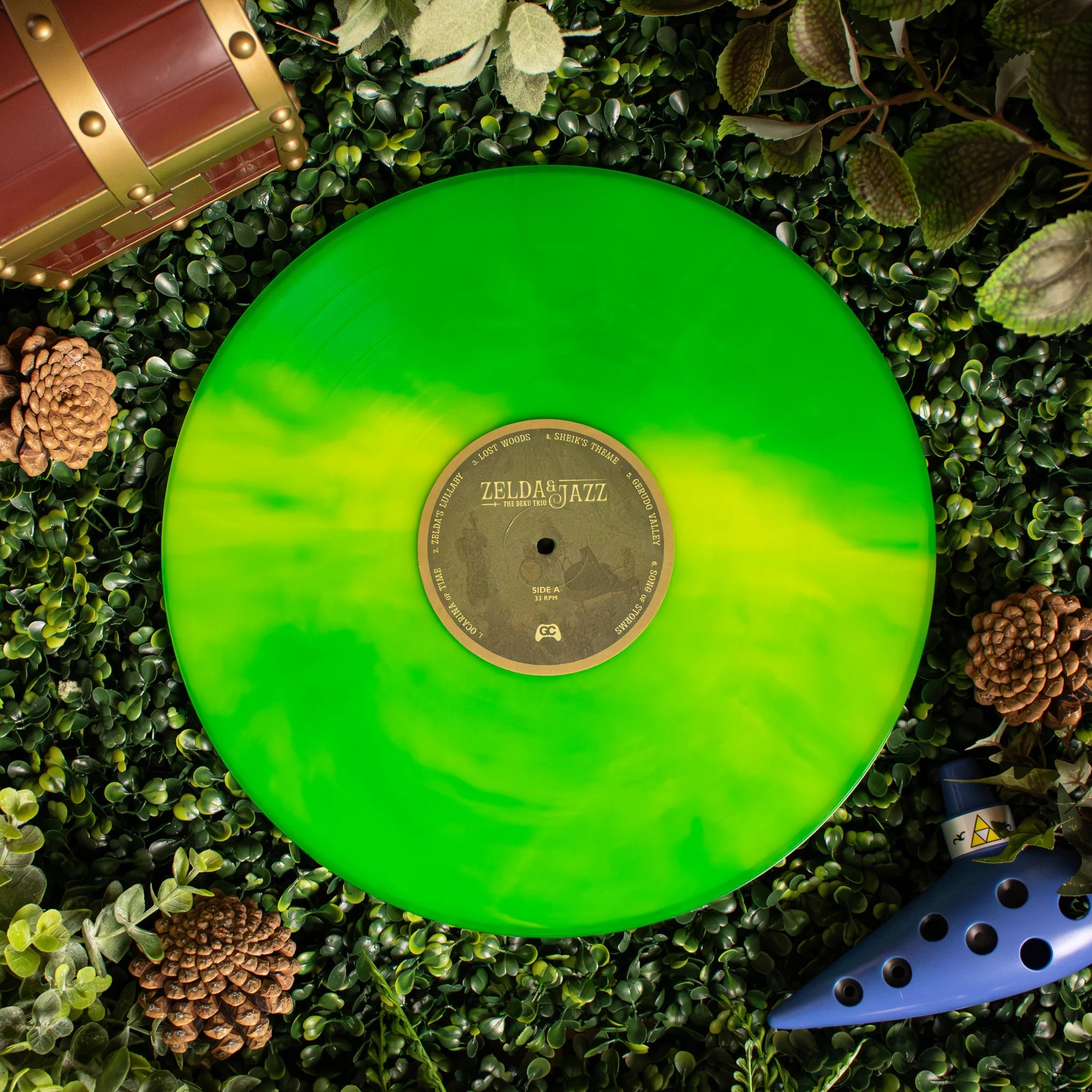 Zelda & Jazz – Ocarina of Time Smooth Jazz Vinyl Record - GameChops