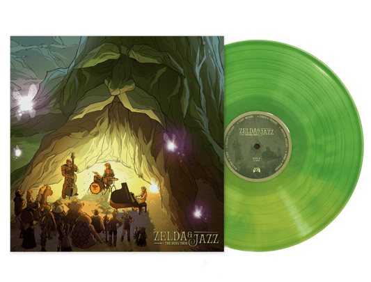Zelda & Jazz – Ocarina of Time Tribute on Green Marble Vinyl - GameChops